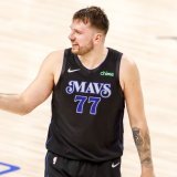 Luka Doncic plus fort que jamais. KEYSTONE/EPA/ADAM DAVIS